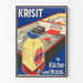 Vintage-Poster Krisit Reinigung Küche und Haushalt