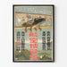 Vintage-Poster The First Aero Show - Retro-Flugzeugdekoration für die Wand