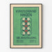 Vintage-Künstlerbund Hagen Poster für Wanddekoration