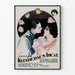 Vintage-Poster Kvindernes Ideal – Romantische Wanddekoration Poster