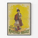 Vintage-Poster La Belle Maryska Recsey - Retro-Wanddekoration