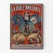 Vintage-Poster Die Amüsante Bibel - Illustration von Léo Taxil und Frid'Rick