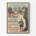 Vintage-Rekonstruktionsposter Quartier Henri IV Petit Châtelet Paris XVI. Jahrhundert