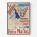 Vintage-Poster La Danseuse de Corde – Wanddekoration für Theater und Show