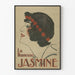 Vintage-Poster Die Tänzerin Jasmin - Elegante Wanddekoration