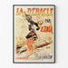 Vintage-Poster La Débâcle von E. Zola – Klassische Wanddekoration