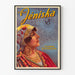 Plakat La Gitane Jéniska Célèbre Visionnaire dekoratives Vintage-Poster