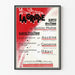 Vintage-Poster Die Grippe - Medizinische Wanddekoration