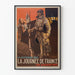 Poster Der Tag Frankreichs in Argentinien 1917 - Vintage-Wanddekoration Krieg