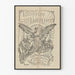 Vintage-Poster Boston Theatre 1854 Wanddekoration