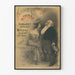Vintage-Poster La Lune Rousse Künstlerisches Kabarett Boulevard de Clichy