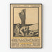 Vintage-Poster La Nuit des Quatre-Temps Théâtre du Jorat Mézières 1912