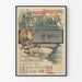 Vintage-Poster Expedition Grönland Nordenskjöld