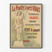 Vintage-Poster La Poudre à Vers Viart