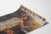 Vintage-Poster La Vestale Kamin mit Dauerbrand Viville Paris