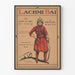 Vintage-Poster Lachmi Bai - Joan of Arc Indiens von Michael White