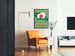 Vintage-Poster Lactobyl Wanddekoration Schaf