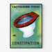 Vintage-Poster Lactolaxine Fydau Verstopfung