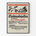 Vintage-Werbeplakat Norwegischer Landwirtsposten