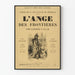 Vintage-Poster Der Engel der Grenzen - Amerikanische Wanddekoration aus der Epoche