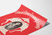 Dekoratives Poster mit laotischem Symbol, Porträt und Elefanten