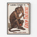 Vintage-Poster vom Eden-Theater Lauri-Lauri's Affe im Spiegel