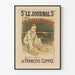 Vintage-Poster Le Coupable - Unveröffentlichter Roman von François Coppée