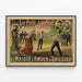 Altes Poster Le Petit Journal - Das Liebesmaskenbild von Daniel Lesueur — gerahmtes Bild an der Wand