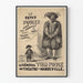 Altes Poster Le Petit Poucet Vaudeville 5 Akte