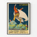 Vintage-Poster Le Trait d'Union Franco-Italien