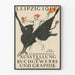 Vintage-Poster Leipzig 1914 – Internationale Ausstellung für Graphik und Buch