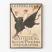 Vintage-Poster Leipzig 1914 Internationale Ausstellung für Buch- und Graphikkunst