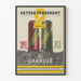Vintage-Werbeplakat Entéro-Pansement des Doktors Zizine in Granulatform