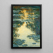 Reproduktion des Gemäldes die Seerosen (1907) von Claude Monet