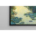 Reproduktion des Gemäldes die Seerosen (1907) von Claude Monet