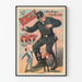 Vintage-Poster Les Bengalis Folies Bergère Paris Wanddekoration