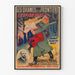 Vintage-Poster Die Dramen an der Grenze - Der Spion Rabe von Georges Pradel