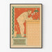 Dekoratives Poster Paul Hankar Architekt Stil Jugendstil