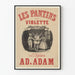Vintage-Poster Les Pantins de Violette – Wanddekoration für Theater und Operette