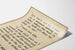 Wandposter Zitat aus der Geschichte von 1915 – Es soll keinen Mann und keine Frau geben
