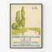 Jugendstil-Poster Lia Leipzig 1912 für Wanddekoration