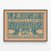 Plakat Jugendstil Linie & Form - Ausstellung Kaiser Wilhelm Museum 1904 — gerahmtes Bild an der Wand