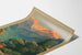Vintage-Poster Linthal Braunwald Bahn - Wanddekoration Schweizer Berge