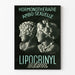 Vintage-Poster Hormontherapie Ambo-Sexuell Lipocrinyl Derol