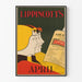 Vintage-Poster Lippincott's April - Retro-Wanddekoration
