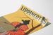 Vintage-Poster Lippincott's November mit eleganter roter Mantel
