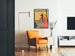 Vintage-Poster Lippincott's November mit eleganter roter Mantel