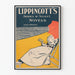 Vintage-Poster Lippincott's Reihe ausgewählter Romane