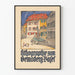 Poster Kunst Dekorative Lithografie Zum Gemsberg Basel