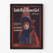 Vintage-Poster Little Blue Bonnet Girl von Fred Fisher